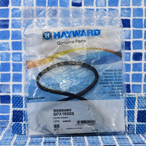 Hayward Super Pump Square Lid Gasket Spx1600s Crystal Clear Leisure