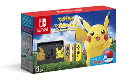 Nintendo Announces Pikachu And Eevee Edition Switch Console 411mania