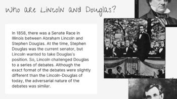 Lincoln Douglas Debate PPT By The Purple Access TPT