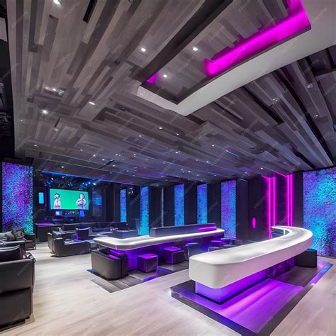 Premium AI Image | luxurious modern nightclub