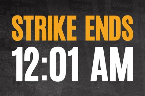 WGA Votes Unanimously To End Writers Strike After 148 Days