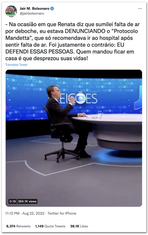 Assista Aos V Deos Bolsonaro Imitando Ter Falta De Ar