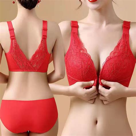 Vedolay Lingerie Women S Lace Push Up Plus Size Bra Sheer Balconette