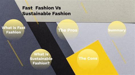 Fast Fashion Vs Sustainable Fashion By Delilah Gusme On Prezi