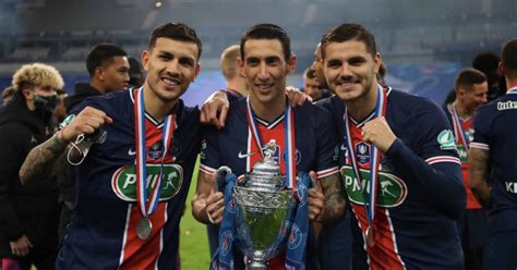 La Determinación Que Tomó Psg Con Mauro Icardi Y Leandro Paredes