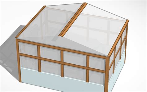 3d Design Greenhouse Planter Tinkercad