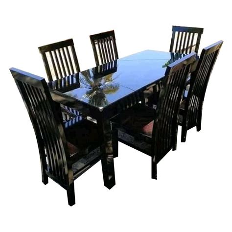 Marble Top Seater Wooden Dining Table Set At Rs Set In