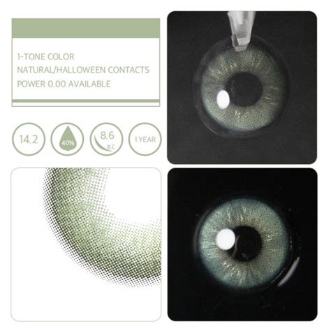 Green Eye Contacts - Get Unibling Cherishing Green Colored Contacts