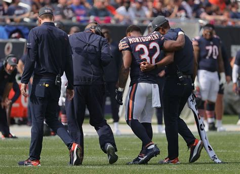 David Montgomery Injury Status Of The Bears Running Back