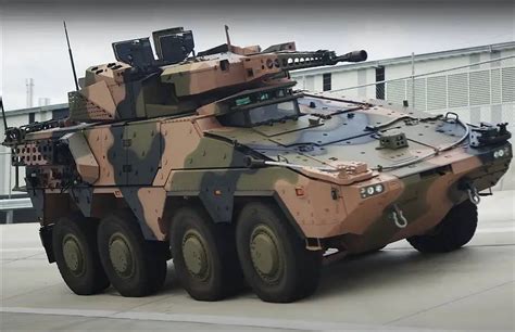 Rheinmetall Defence Australia Conducts Factory Tests With Boxer RCV