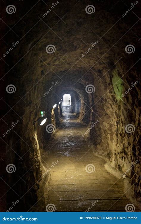 Inside the Caves Used As a Defensive Line Stock Photo - Image of ...