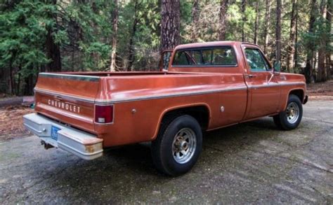 Camper Special Chevrolet C Scottsdale Barn Finds