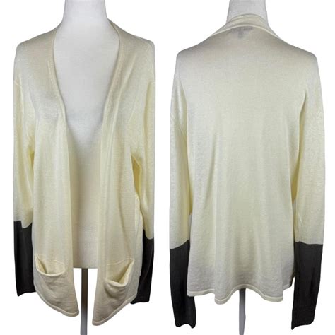 Horny Toad Toad Co Womens Linen Blend Cardigan Sz Depop