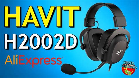 Havit H D Headset Importado Do Aliexpess Unboxing Br Youtube