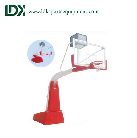 Portable Height Adjustable Hydraulic Basketball Hoop-Basketball Hoop