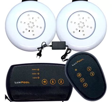 Automação Piscina Modulo Rgb 2 Saídas 2 Leds 18w Lux Pool