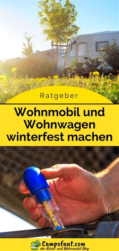 Wohnwagen Oder Wohnmobil Winterfest Machen So Geht S Campofant