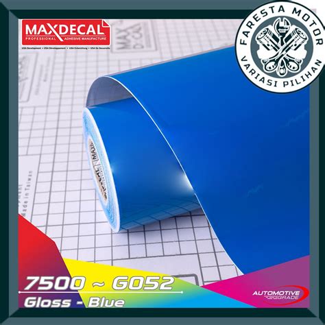 Jual Sticker Stiker Skotlet Wrapping Vinyl Maxdecal Max Decal G