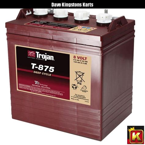 Sale New Trojan T Deep Cycle Battery In Stock Dave Kingston S