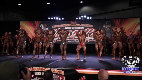 First Call Outs Open Bodybuilding 2019 Ifbb Professional League