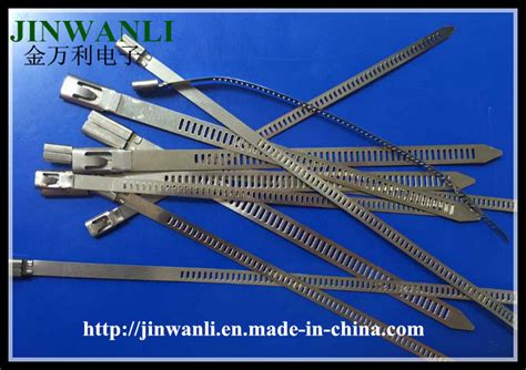 Ladder Single Barb Lock Type Stainess Steel Cable Tie Ladder Steel