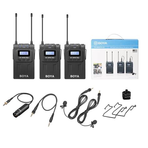 Boya BY-WM8 Pro K2 Dual Channel Wireless Microphone System | Camera2u Malaysia Top Camera ...