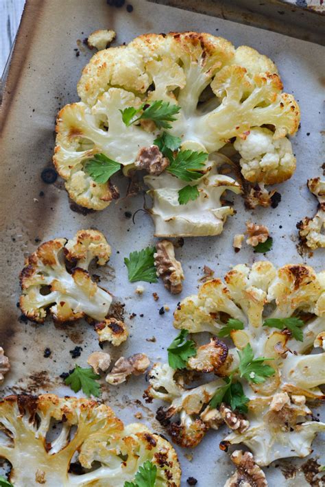 Oven Roasted Cauliflower Steaks The Fresh Find