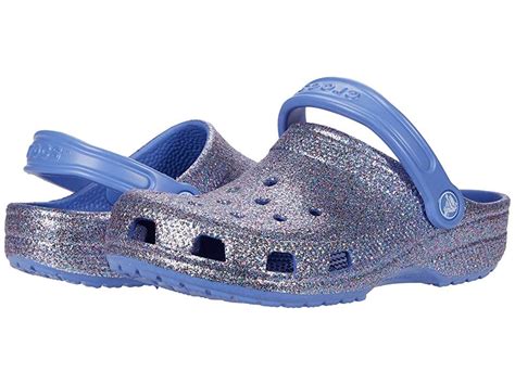 Crocs Kids Classic Glitter Clog Toddlerlittle Kidbig Kid Girls