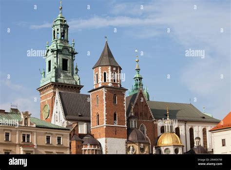 Wawel Cathedral Polish Katedra Wawelska Na Wawelu In Krakow