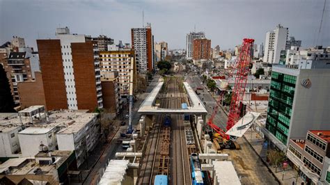 Tren Sarmiento Finalizan Los Puentes Modulares En Ramos