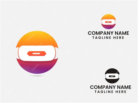 premium vector virtual logo logo design virtual logo business