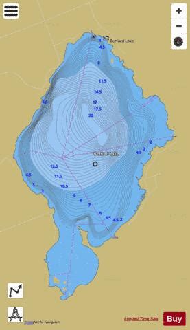 Burford Lake Fishing Map Nautical Charts App