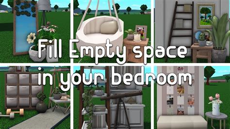 Filling Up Empty Space Bedroom Ideas Welcome To Bloxburg Youtube