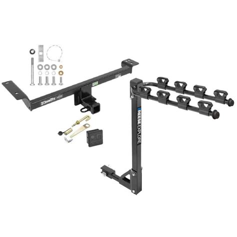 Trailer Tow Hitch W 4 Bike Rack For 12 19 Land Rover Range