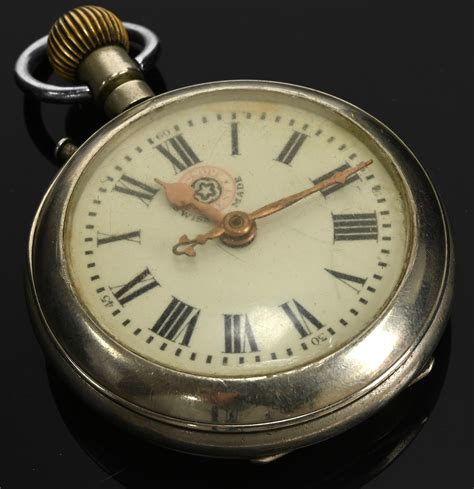 Sold Price Antique Roskopf Patent Swiss Made Pocket Watch March 3