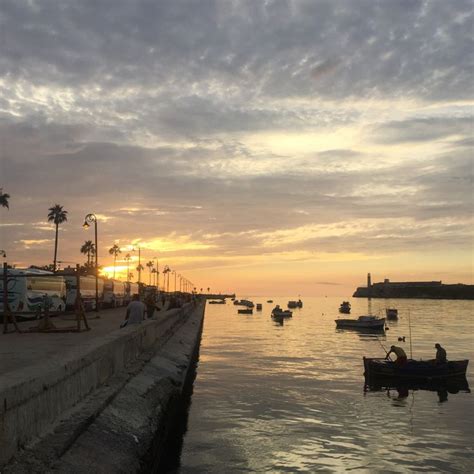 Malecon at Sunset Havana Cuba | Vacation, Sunset, Havana cuba