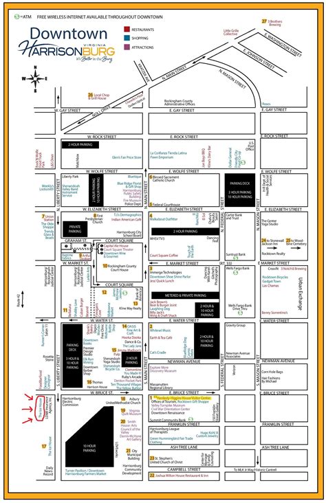 Jmu Campus Map Printable