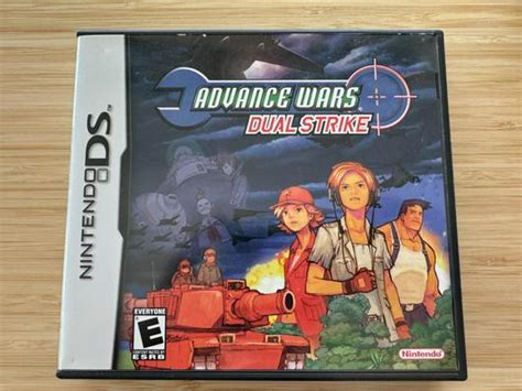 Advance Wars Dual Strike Item Box And Manual Nintendo Ds