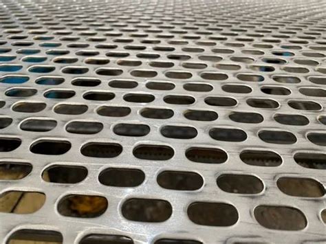 Capsule Hole Perforated Sheets For Industrial At Sq Ft In Mumbai