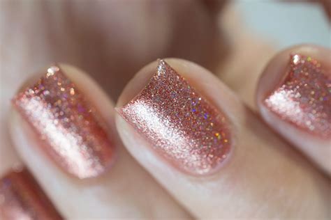 Copper Top Copper Holographic Ultra Metallic Nail Polish By Ilnp