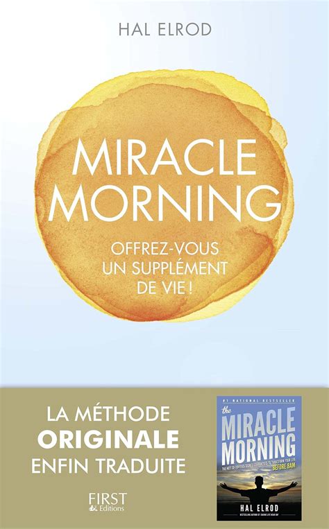 Miracle Morning Hal Elrod Senscritique