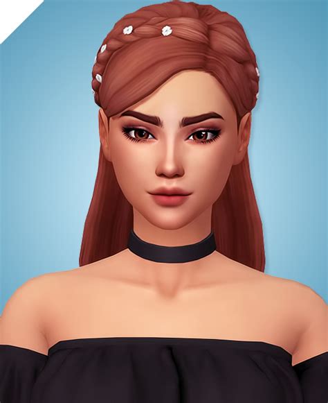 Briana Hair Sims 4 Characters Sims Hair Sims 4