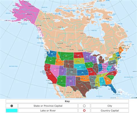 Interactive Us State Map