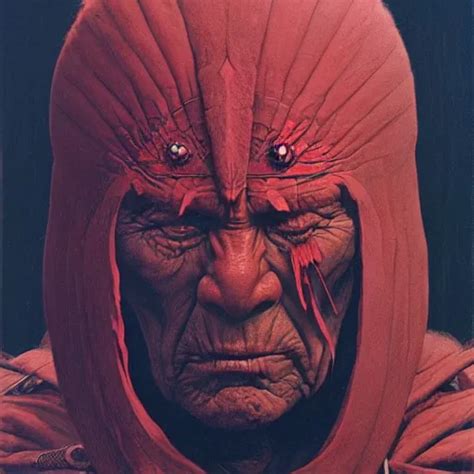 Angry Native American Chieftain Portrait Dark Stable Diffusion