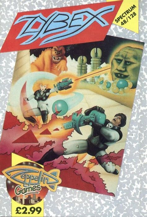 Zybex Zx Spectrum Box Cover Art Mobygames