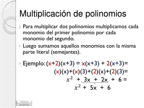 Operaciones Con Polinomios