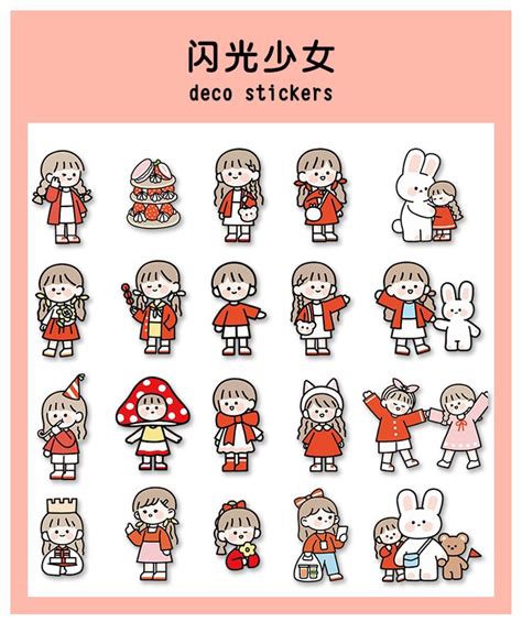 Pegatinas Decorativas Para Diario Pegatinas De Papeler A Kawaii