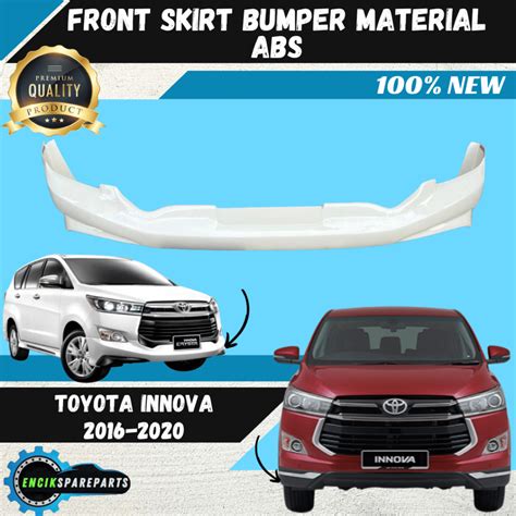 Toyota Innova Front Skirt Bumper Depan Skirt Skirting