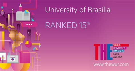 UnB Notícias UnB avança em ranking das melhores da América Latina