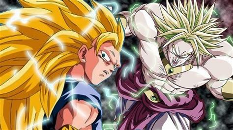 Goku SSJ3 Vs Broly SSJ3